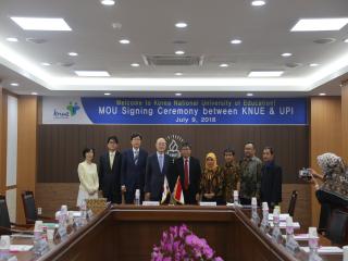 [인도네시아교육대학교(UPI) 간 교육 연구 및 학술 교류 MOU 체결] 관련 썸네일 이미지